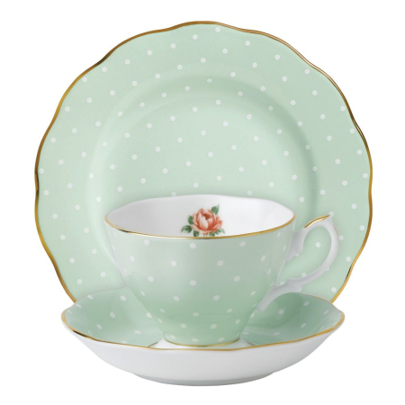 Ceasca cu farfurie ceai Polka Rose [4]