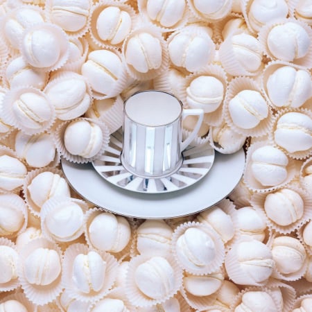 Farfurie ceasca cafea Jasper Conran Platinum Striped [2]