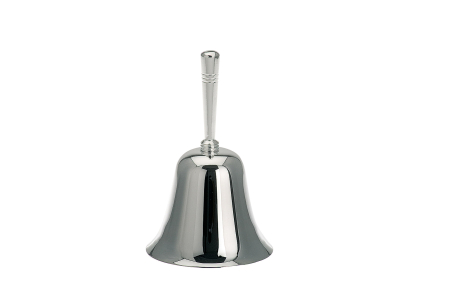 OBIECTE DECORATIVE - Clopotel decor argintat