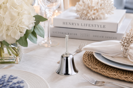 CADOURI - Clopotel decor argintat