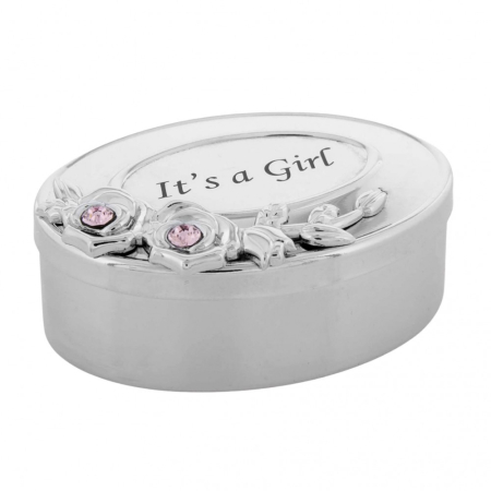 AZAY CASA - Cutiuta Swarovski "It's a girl"