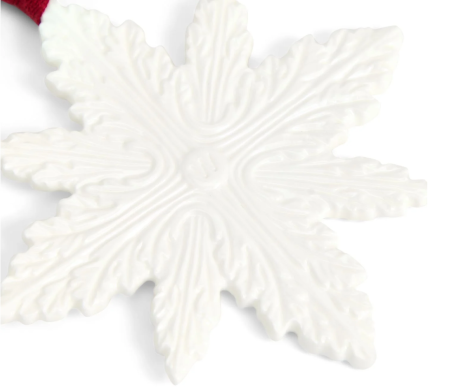 Deco Craciun Jasper Snowflake alb [1]