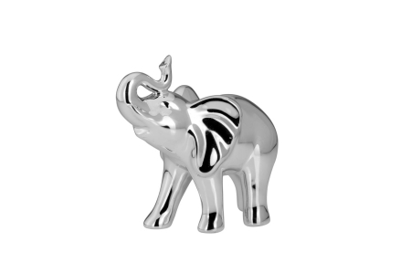 Decoratiune argintata Elefant [2]