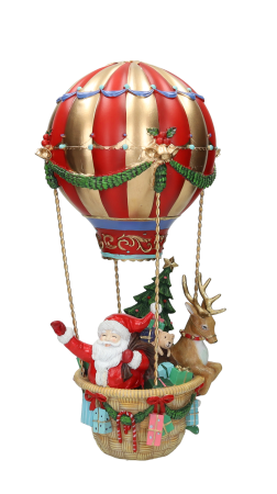 SUB 2000 - Decoratiune Craciun balon Mos Craciun