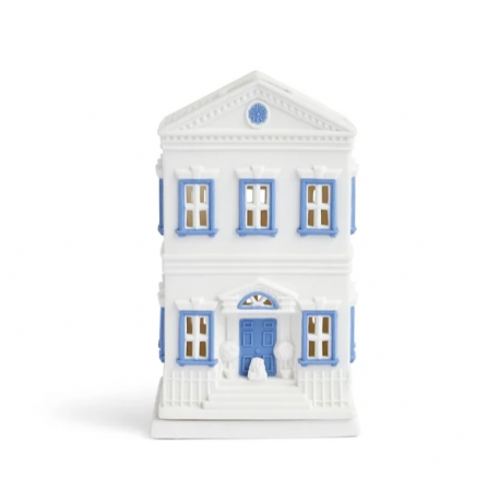 OFERTA - Decoratiune Craciun din Jasper casuta pentru suport lumanare