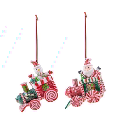 Decoratiune Craciun trenulet turta dulce