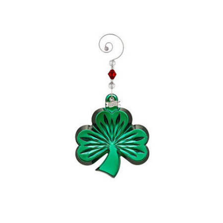SALE - Decoratiune cristal Trifoi verde 2012