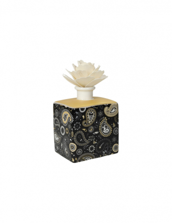 ACCESORII DECORATIVE - Difuzor parfum portelan cu floare Nero