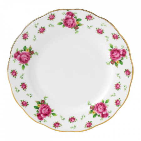 ROYAL ALBERT - Farfurie 16 cm New Country Roses White