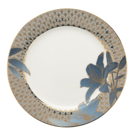 BLUE LILY - Farfurie 20 cm colectia Blue Lily