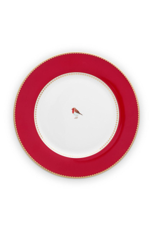 LOVE BIRDS - Farfurie 26,5 cm LoveBirdsRed