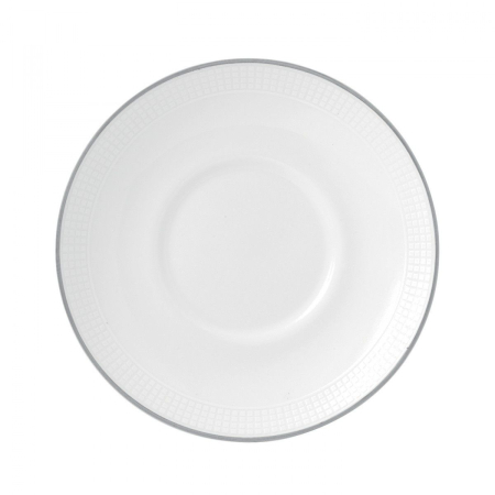 BLANC SUR BLANC - Farfurie ceasca cafea Blanc sur Blanc