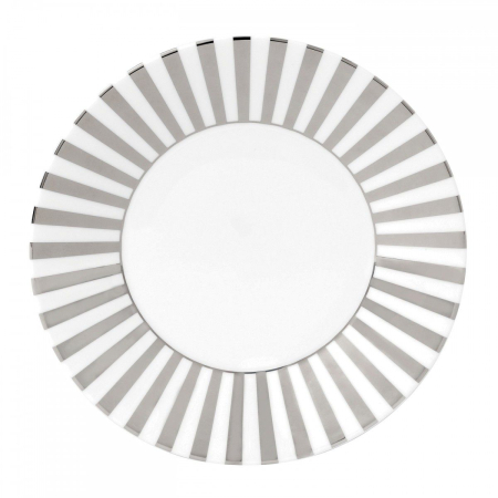 COLECȚII - Farfurie pranz Jasper Conran Platinum Striped