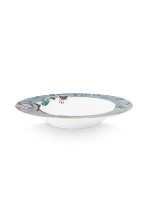 Farfurie supa 21.5 cm FestivalFlowerBlue [1]