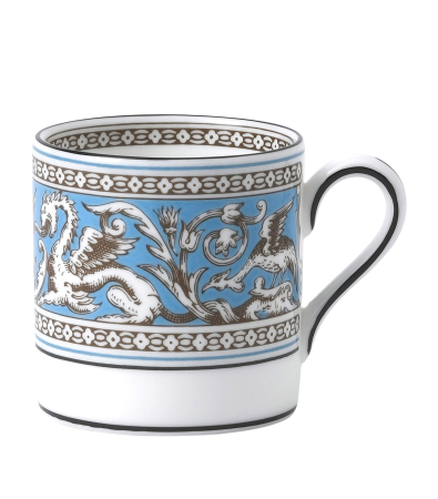 Florentine Turquoise set 2 cesti espresso (2 cesti si 2 farfurii ) [1]