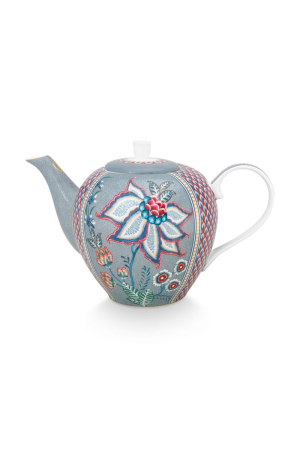 FLOWER FESTIVAL BLUE - Flower Festival Blue ceainic 1.6 L