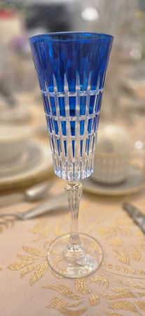 NUNTĂ - Giada Blue set 6 pahare sampanie