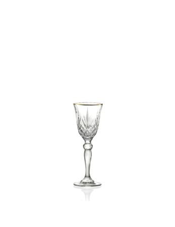 AZAY CASA - Gold&gold set 6 pahare lichior cu picior