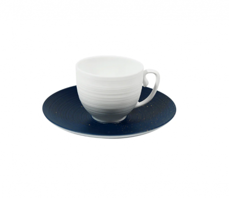 PAȘTE - Hemisphere Lutece Blue & Gold farfuriuta cafea
