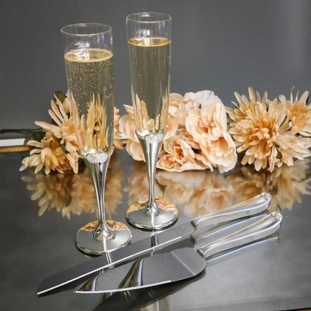 Infinity Vera Wang set tort argintat [1]