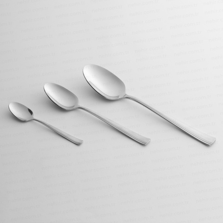 Katre set tacamuri pentru 12 persoane, 89 piese otel inoxidabil sablate [7]