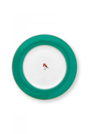 LOVE BIRDS - Love Birds Green farfurie 17 cm
