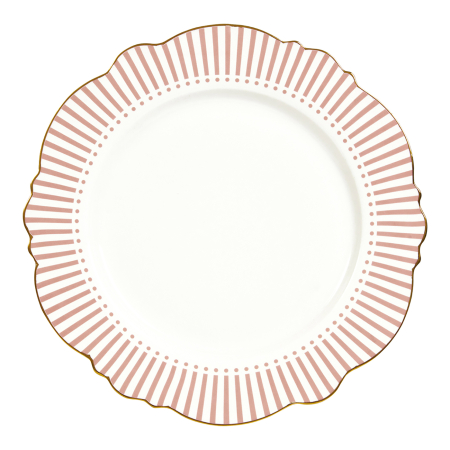 FARFURII - Madame Récamier pink farfurie fel principal
