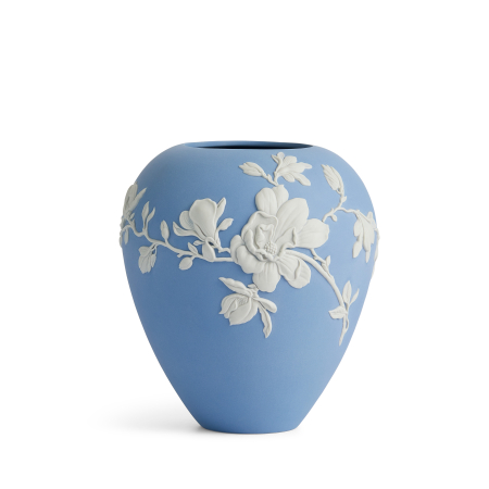 Magnolia Blossom 18cm Vaza portelan jasper blue [3]