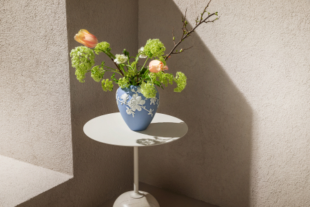 Magnolia Blossom 18cm Vaza portelan jasper blue [9]
