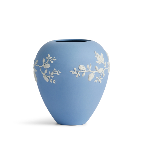CADOURI - Magnolia Blossom 18cm Vaza portelan jasper blue