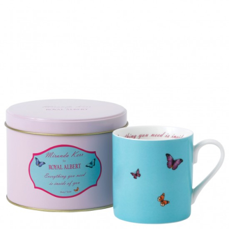 ROYAL ALBERT - Miranda Kerr cana albastra mic dejun in cutie "Everything"