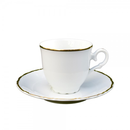 SETURI DE CAFEA - Ophelia bordura aur set cafea 12 piese