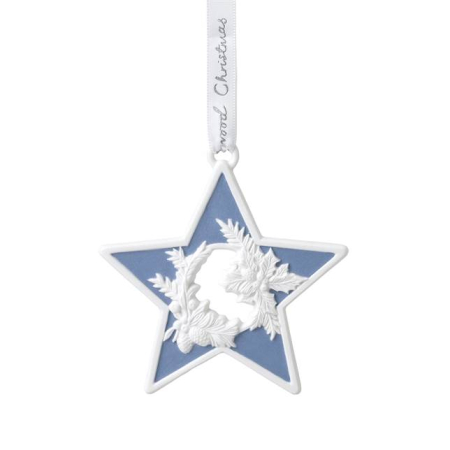 DECORATIUNI PENTRU CRĂCIUN - Ornament Craciun W steluta blue