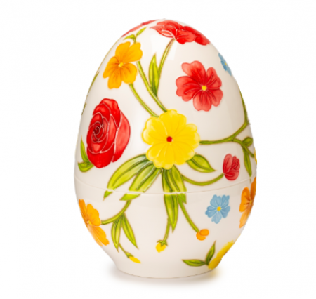 SUB 1000 - Ou portelan decor floral H20cm