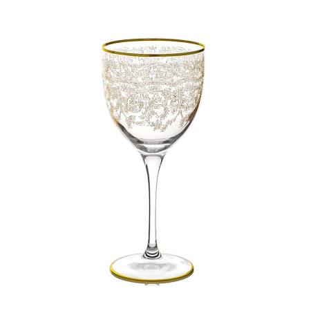 BOURGOGNE - Pahar apa cu picior Bourgogne Gold