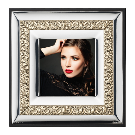 RAME FOTO - Rama foto argintata auriu 15x15 cm Acanto