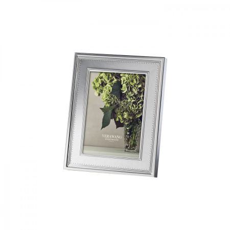 VERA WANG - Rama foto argintata Grosgrain Vera Wang 10x15 cm