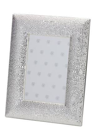 ACCESORII PENTRU BIROU - Rama foto argintata sarpe 13x18 cm