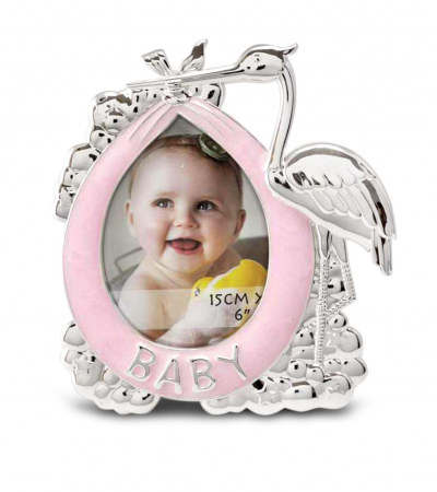 COPII - Rama Foto Baby barza roz
