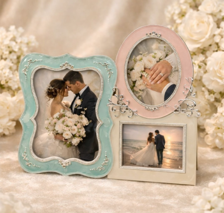 ARGINT - Rama Foto copii 3 poze