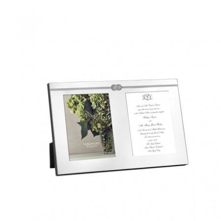Infinity Vera Wang rama foto dubla/invitatie argintata  12x17 cm [1]