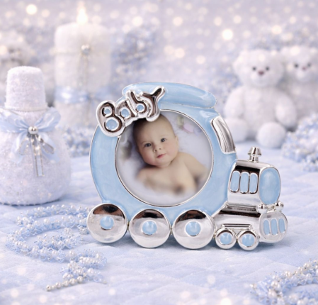 SUB 200 - Rama foto trenulet albastru