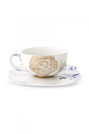 Royal White - Royal White ceasca si farfurie ceai 225ml