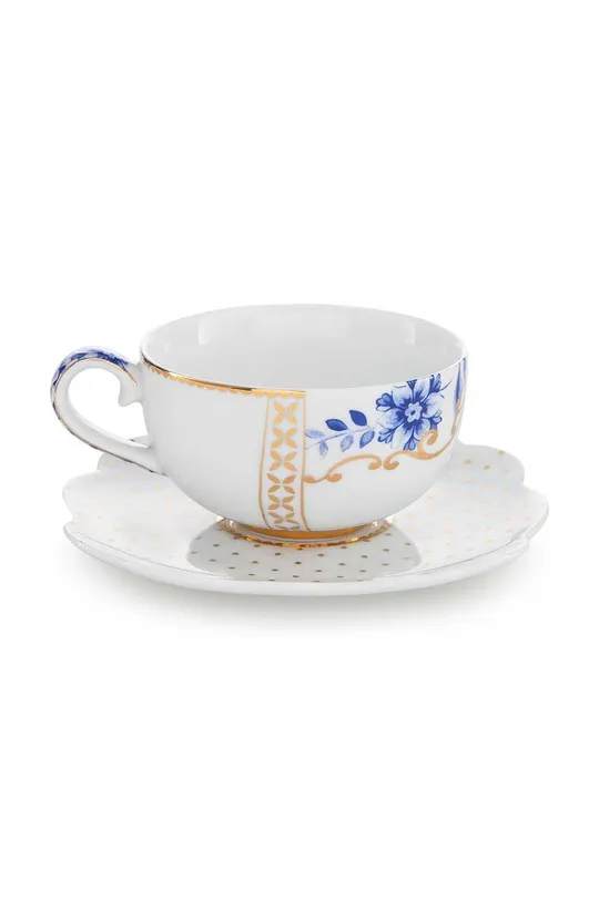 8 MARTIE - Royal White ceasca si farfurie espresso