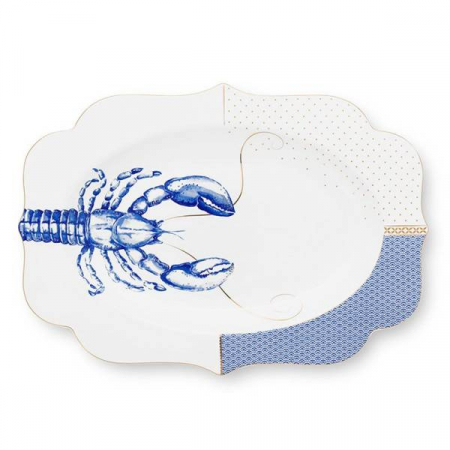 PLATOURI - Royal White platou rac 40x28.5cm