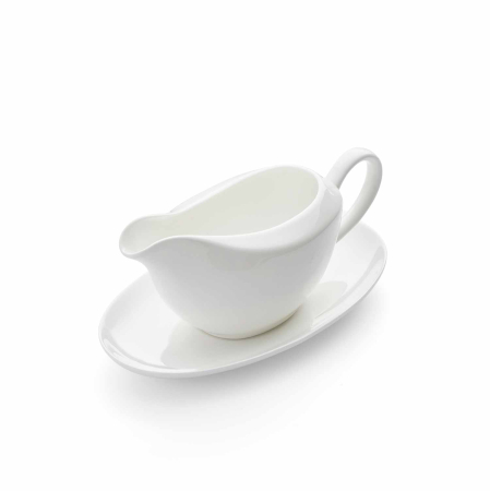 SERENDIPITY WHITE - Serendipity White sosiera si farfurie suport