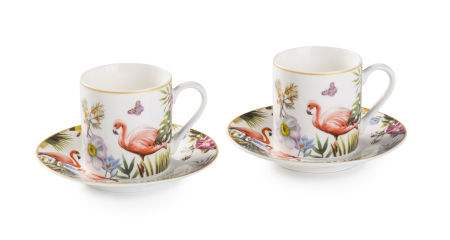 BRANDURI - Set 2 cesti cafea portelan colectia Jungle
