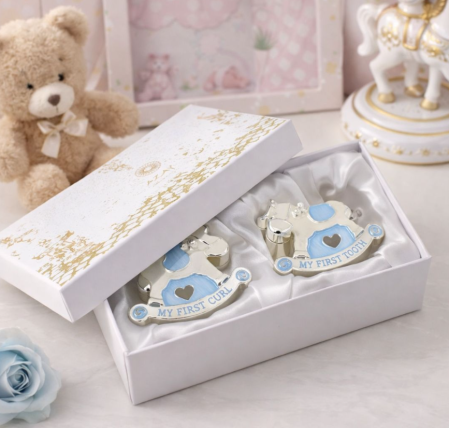 SUB 200 - Set 2 cutiute suvita si dintisor caluti albastru