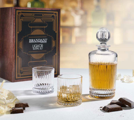 CADOURI - Set 3 piese LIQUEUR 2 pahare si carafa