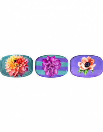 CADOURI - Set 3 tavite servire Blossom